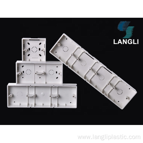 Fire Resistance Electrical Plastic PVC Switch box